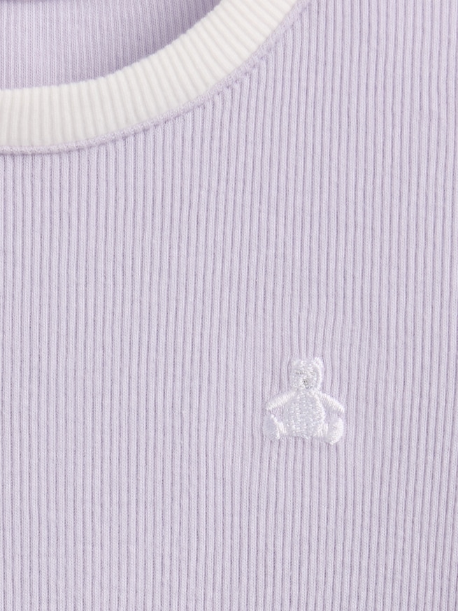babyGap リブ リンガーTシャツ-2
