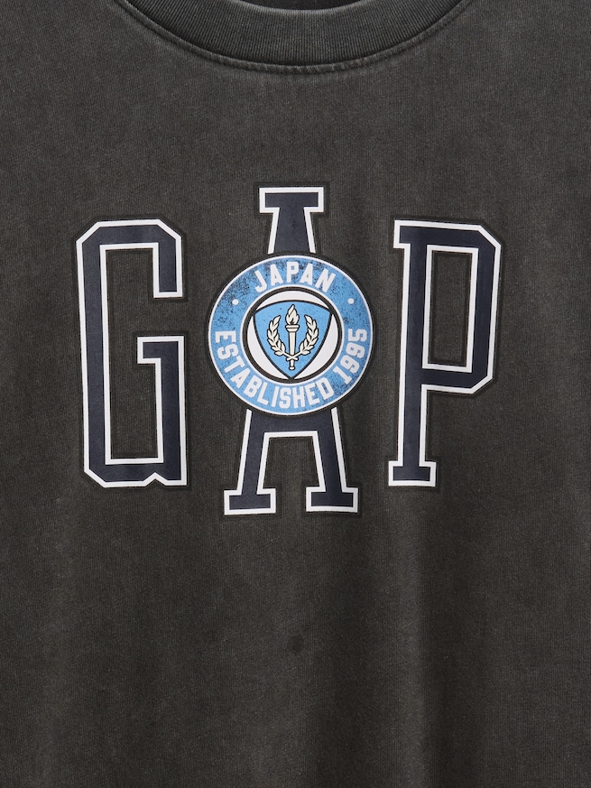 30th アニバーサリー オーバーサイズ GAPロゴTシャツ-3