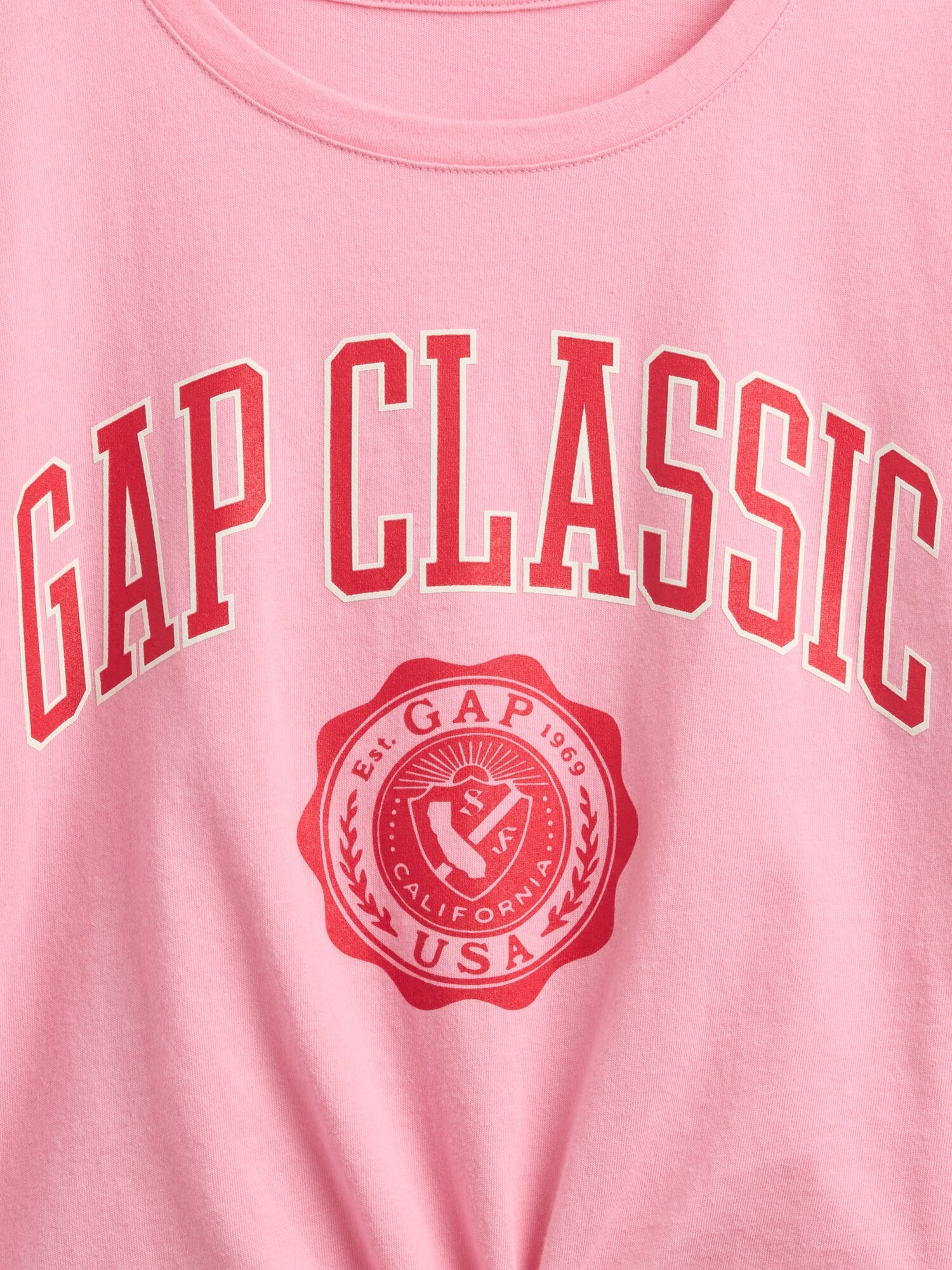 フロントネクタイ GAPロゴTシャツ (キッズ)-3