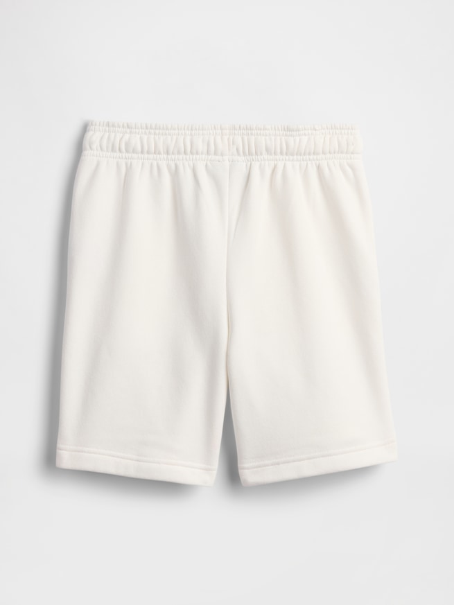 GapKids × ディズニー ミッキーマウス リラックス GAPロゴ プルオンショートパンツ-1