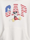 GapKids × ディズニー ミッキーマウス リラックス GAPロゴ パーカー-2