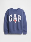 GapKids | ピーナッツ リラックス GAPロゴ スウェットシャツ-0