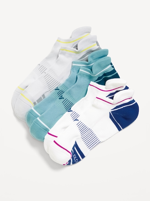 3-Pack Athletic Ankle Run Socks for Men