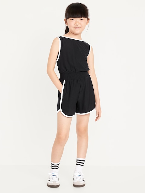 Sleeveless CloudMotion Romper for Girls