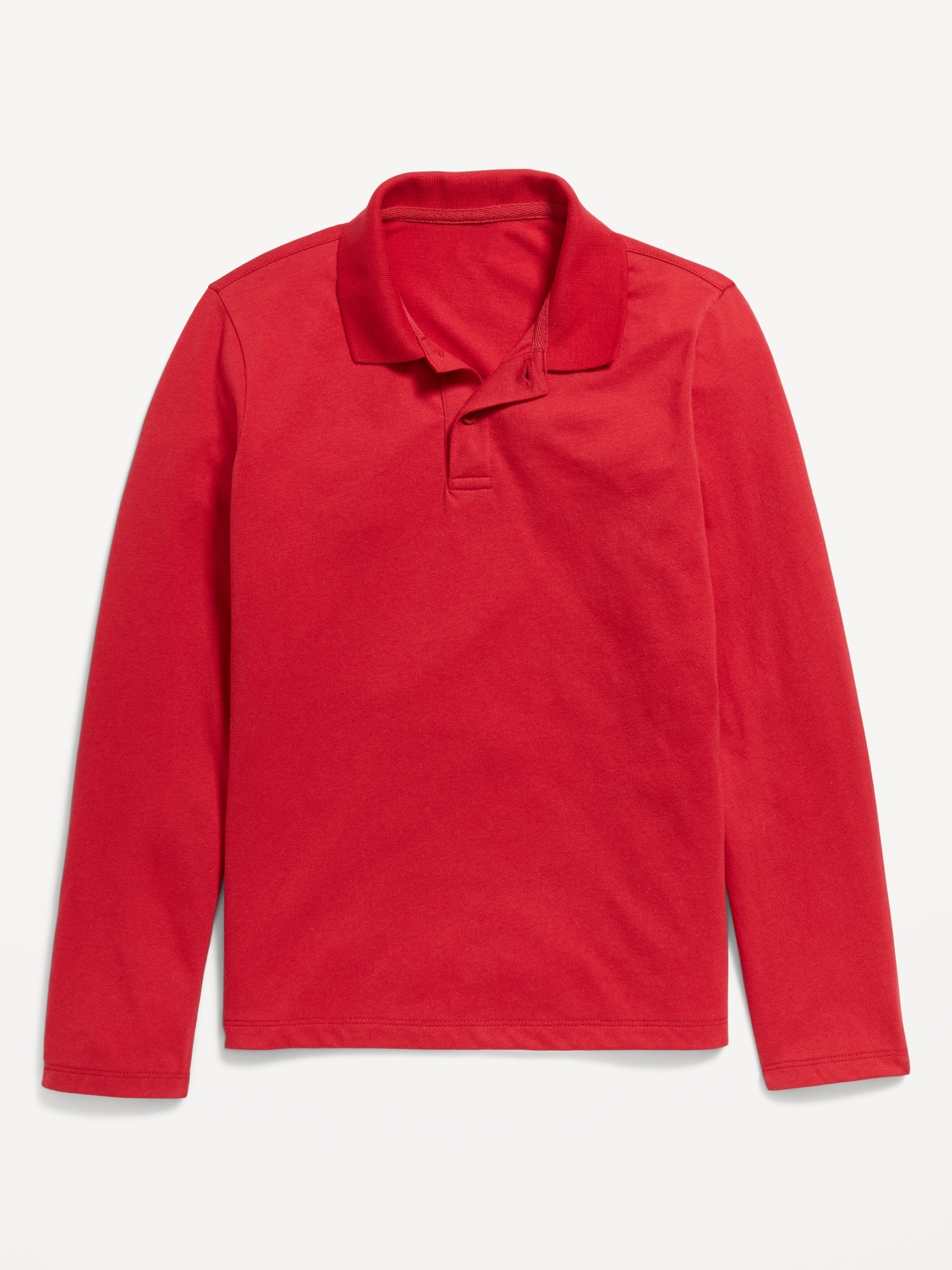 POLO D'UNIFORME SCOLAIRE À MANCHES LONGUES POUR GARÇON