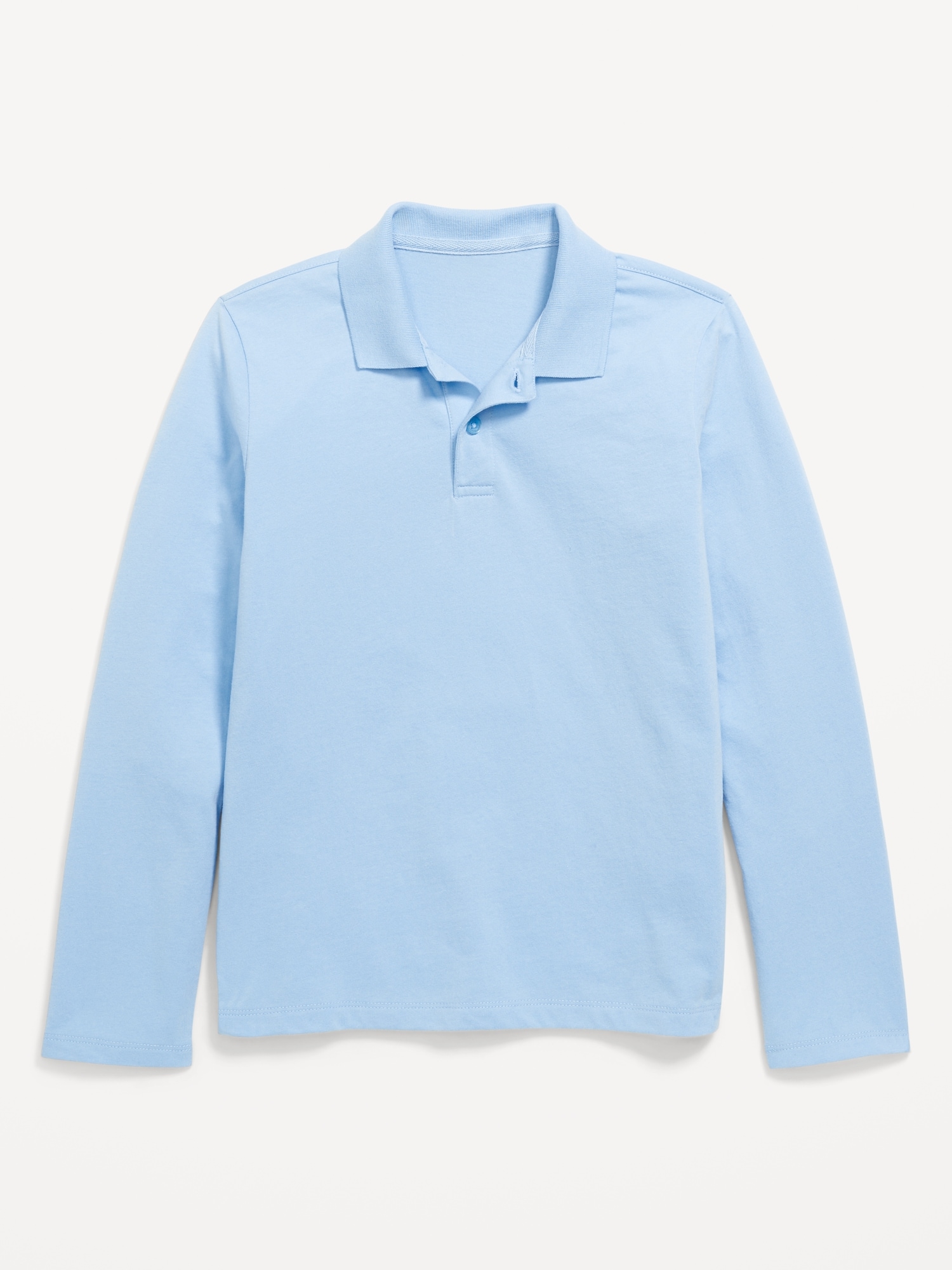 POLO D'UNIFORME SCOLAIRE À MANCHES LONGUES POUR GARÇON