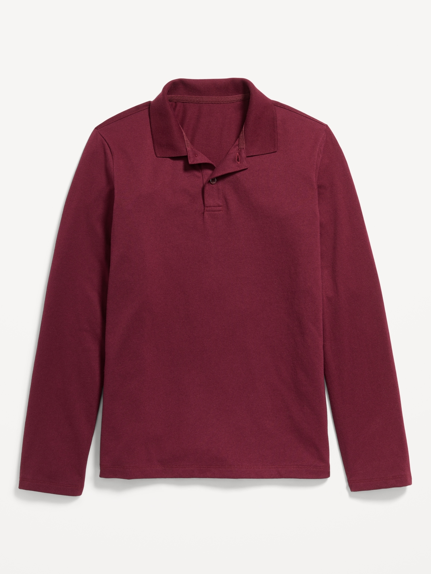 POLO D'UNIFORME SCOLAIRE À MANCHES LONGUES POUR GARÇON