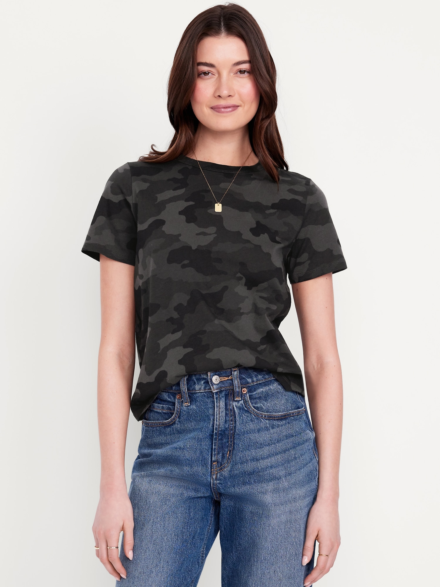 EveryWear Crew-Neck Printed T-Shirt