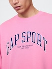 オーバーサイズ GAPグラフィック フレンチテリー クルーネックスウェット-3