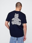 ポケット グラフィックTシャツ-2
