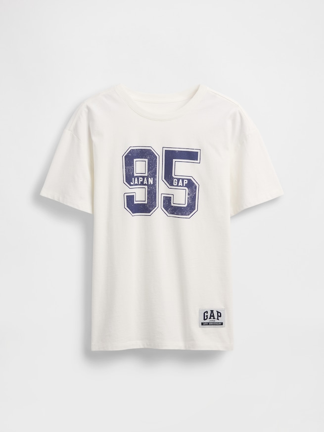 オーバーサイズ GAPロゴ チュニックTシャツ (キッズ)-1