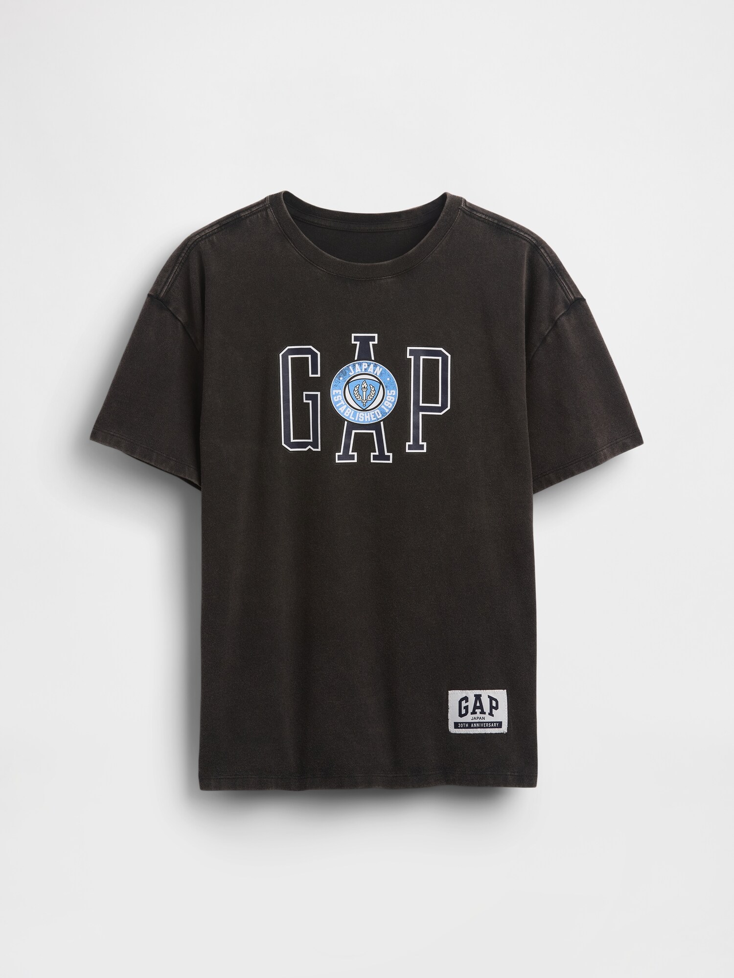 30th アニバーサリー オーバーサイズ GAPロゴ チュニックTシャツ (キッズ)-1