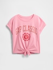 フロントネクタイ GAPロゴTシャツ (キッズ)-1