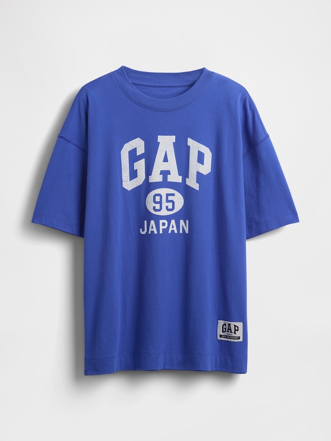 30th アニバーサリー オーバーサイズ GAPロゴTシャツ-4