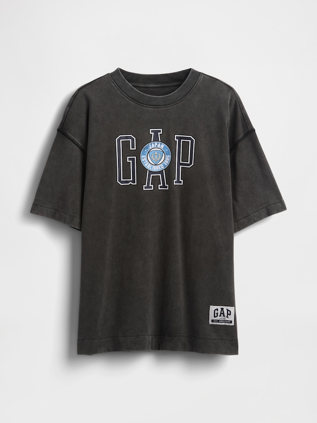 30th アニバーサリー オーバーサイズ GAPロゴTシャツ-4