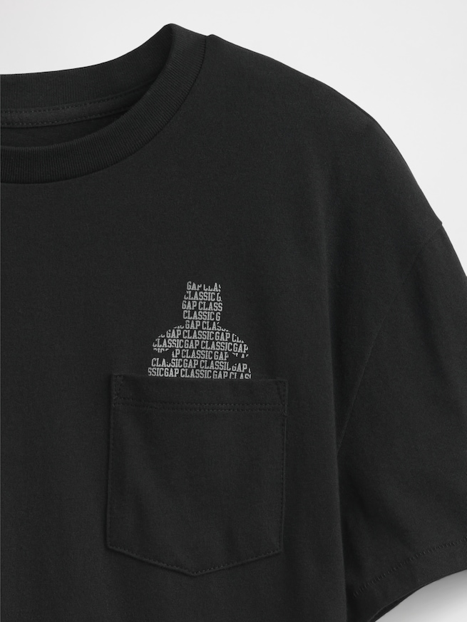 ポケット グラフィックTシャツ (キッズ)-2