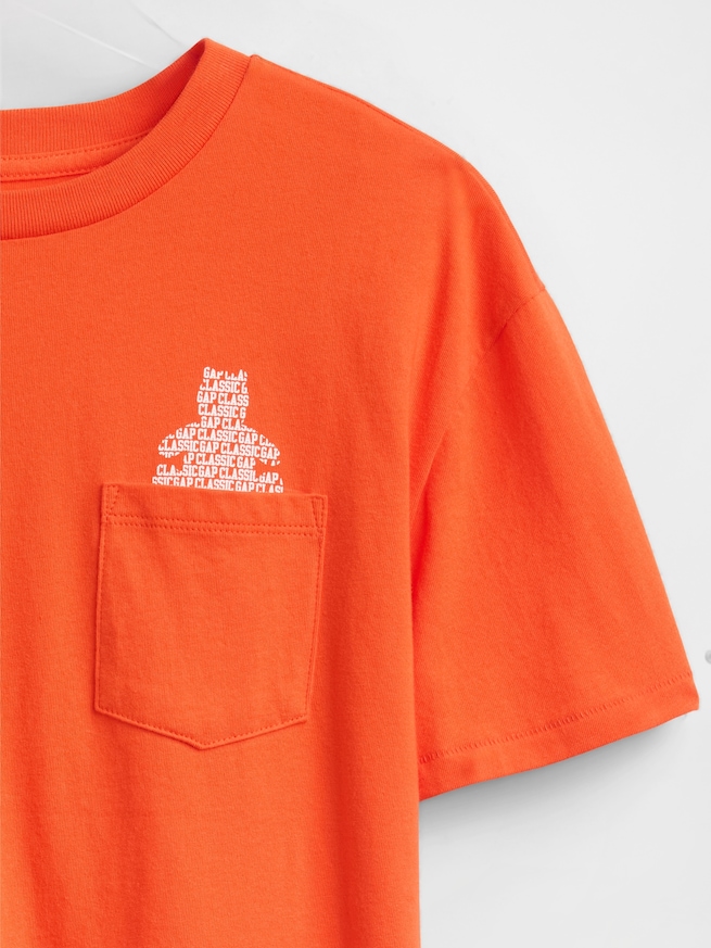 ポケット グラフィックTシャツ (キッズ)-2
