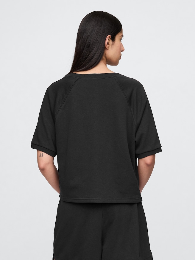 リラックス GAPロゴ テリーTシャツ-2