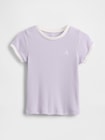 babyGap リブ リンガーTシャツ-0