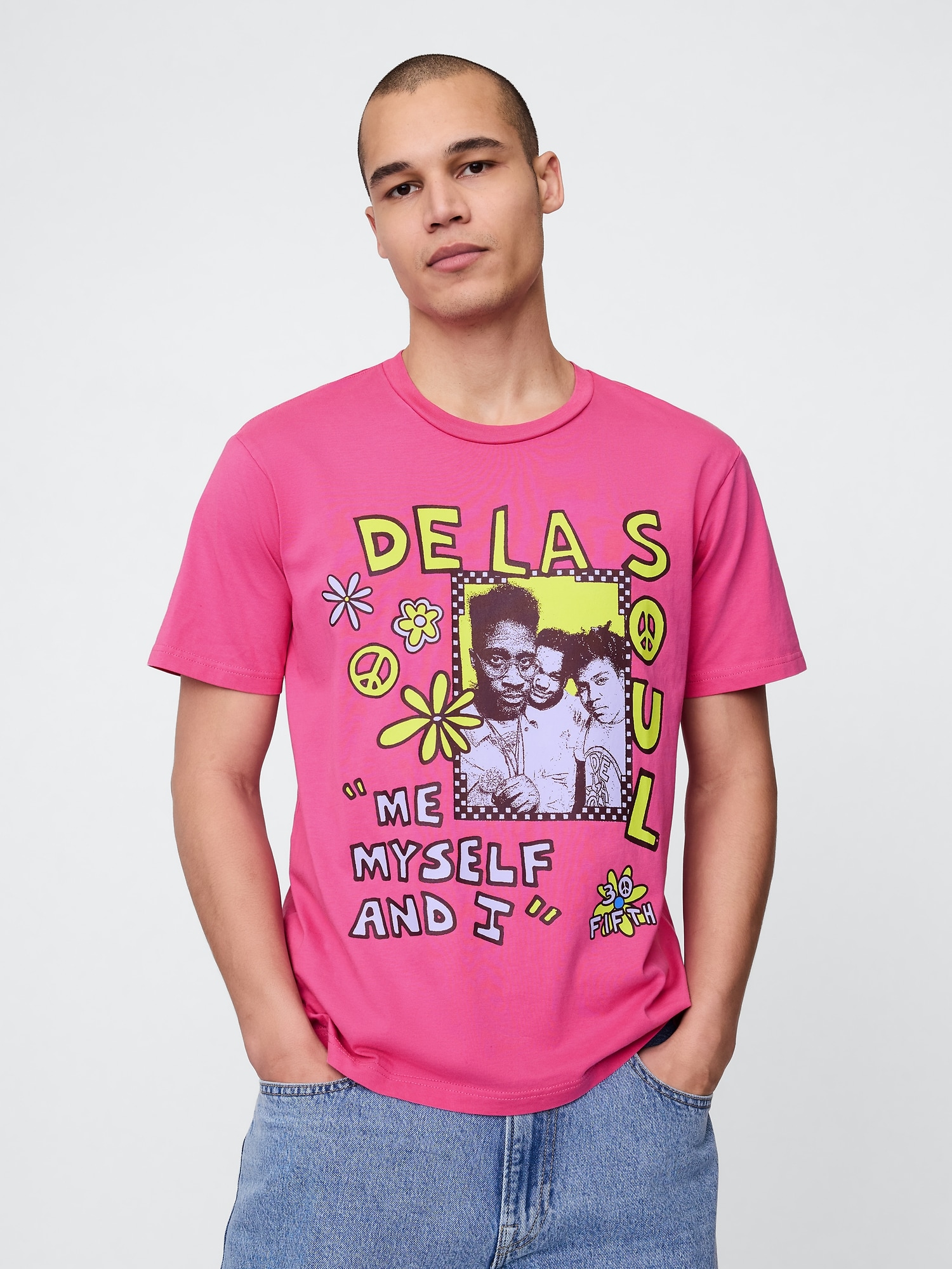 Gap デ・ラ・ソウル グラフィックTシャツ Gap デ・ラ・ソウル グラフィックTシャツ