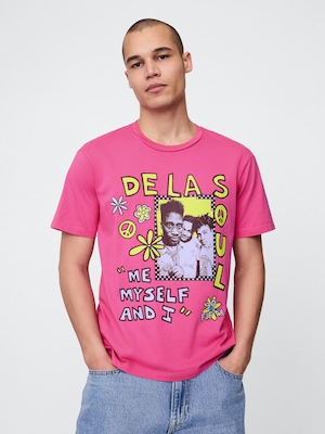 デ・ラ・ソウル グラフィックTシャツ