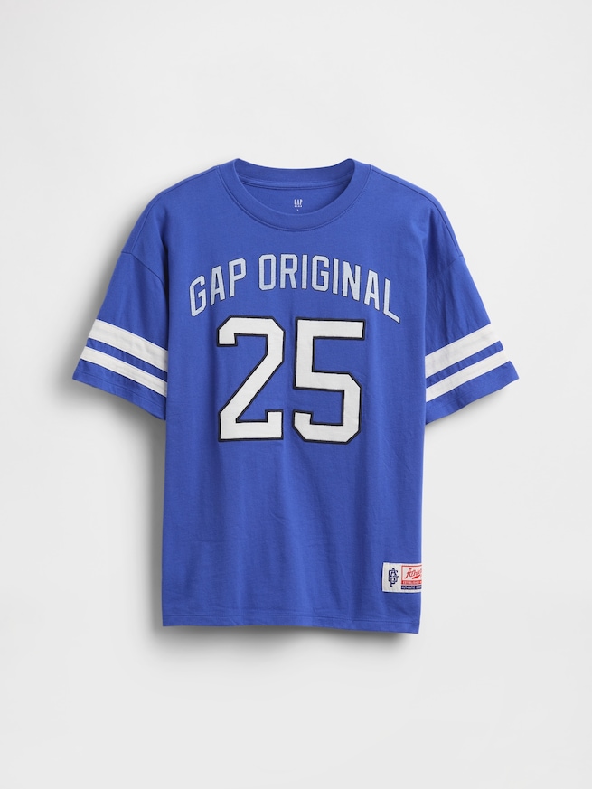 GAPロゴ ジャージー Tシャツ (キッズ)-0