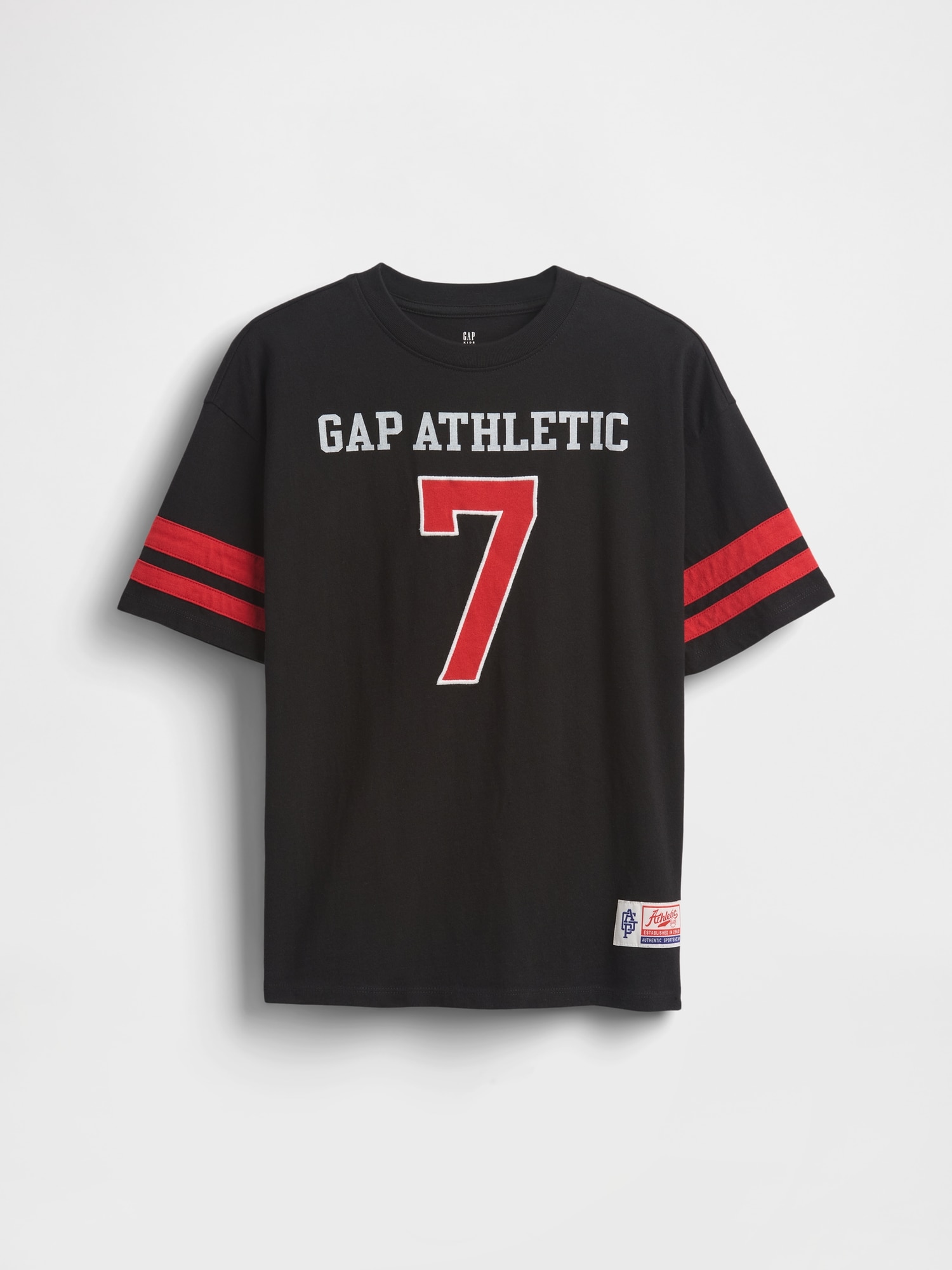 GAPロゴ ジャージー Tシャツ (キッズ)-0