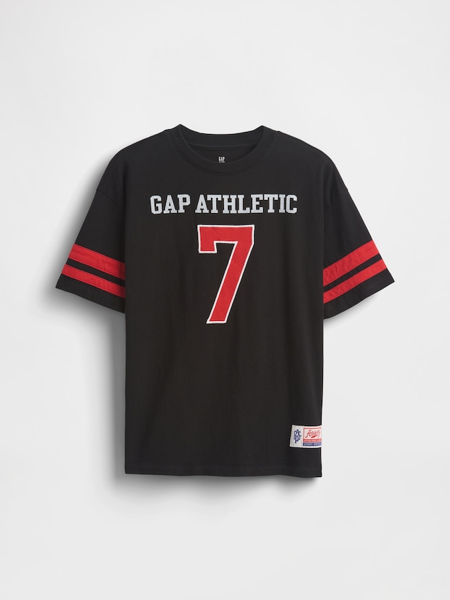 GAPロゴ ジャージー Tシャツ (キッズ)-0
