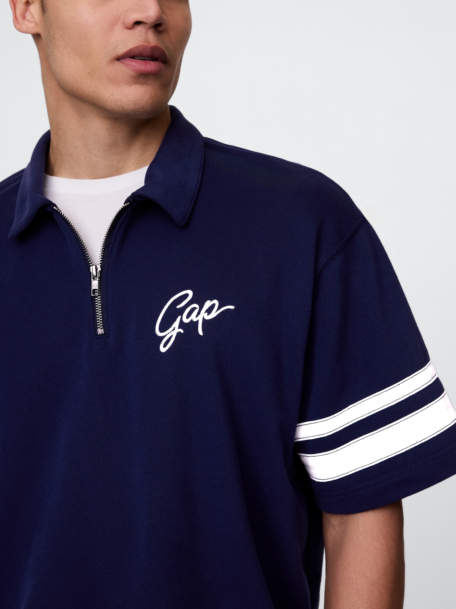 Gap公式オンラインストア | ビンテージソフト 1/4ジップアップ Gap公式オンラインストア | ビンテージソフト 1/4ジップアップ