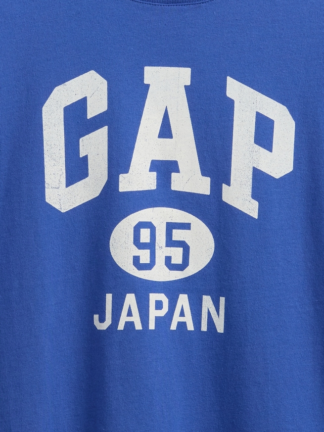 オーバーサイズ GAPロゴ チュニックTシャツ (キッズ)-3