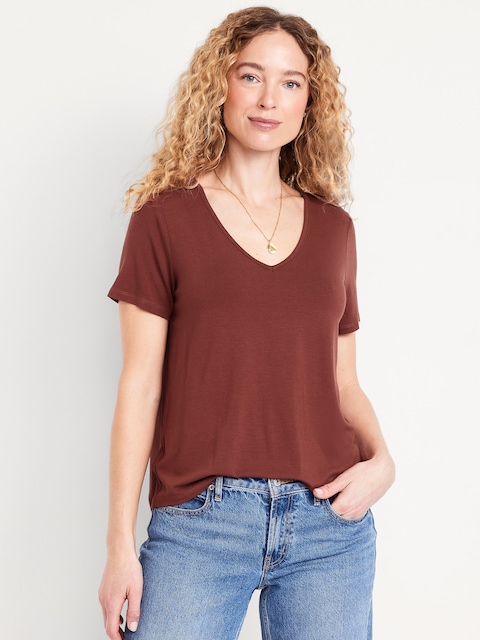 Luxe V-Neck T-Shirt