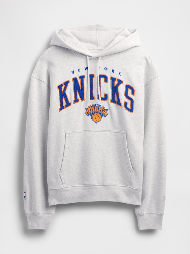 NBA ニューヨーク ニックス ロゴ ヘビーウェイトパーカー