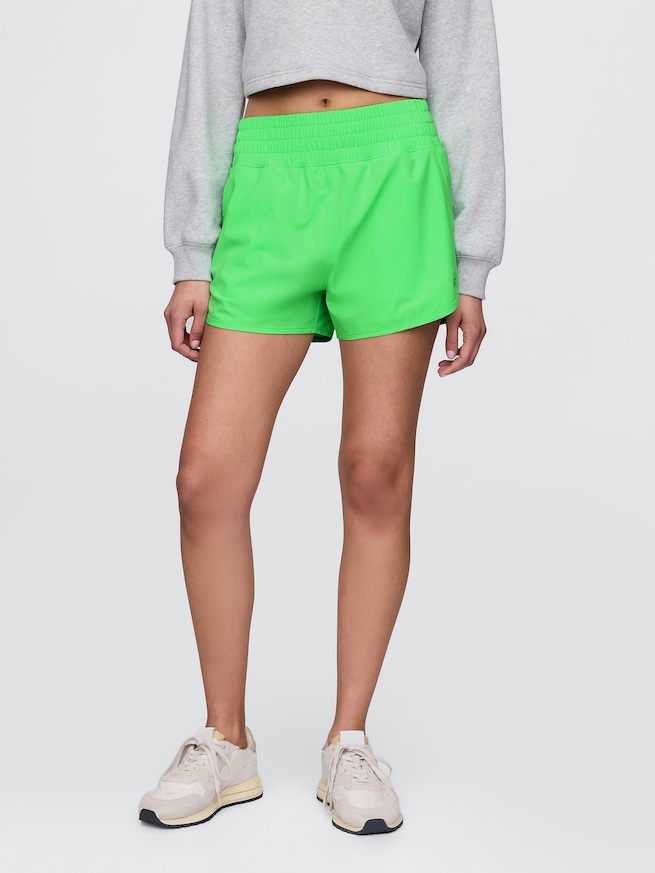 GapFit ハイライズ ランニング ショートパンツ-1