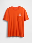 ポケット グラフィックTシャツ-4