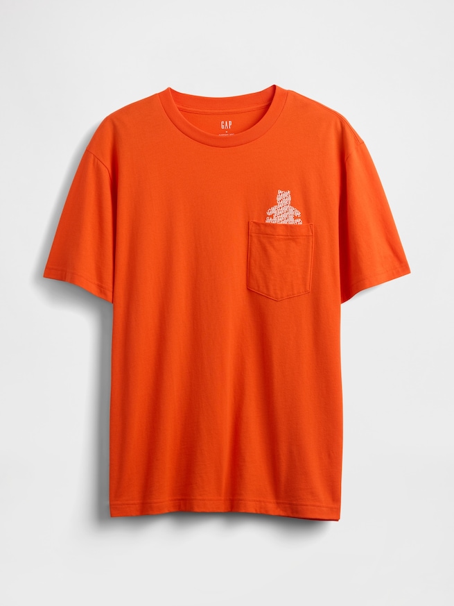 ポケット グラフィックTシャツ-4
