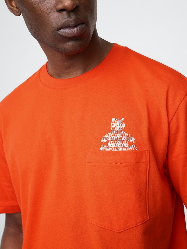 ポケット グラフィックTシャツ-3