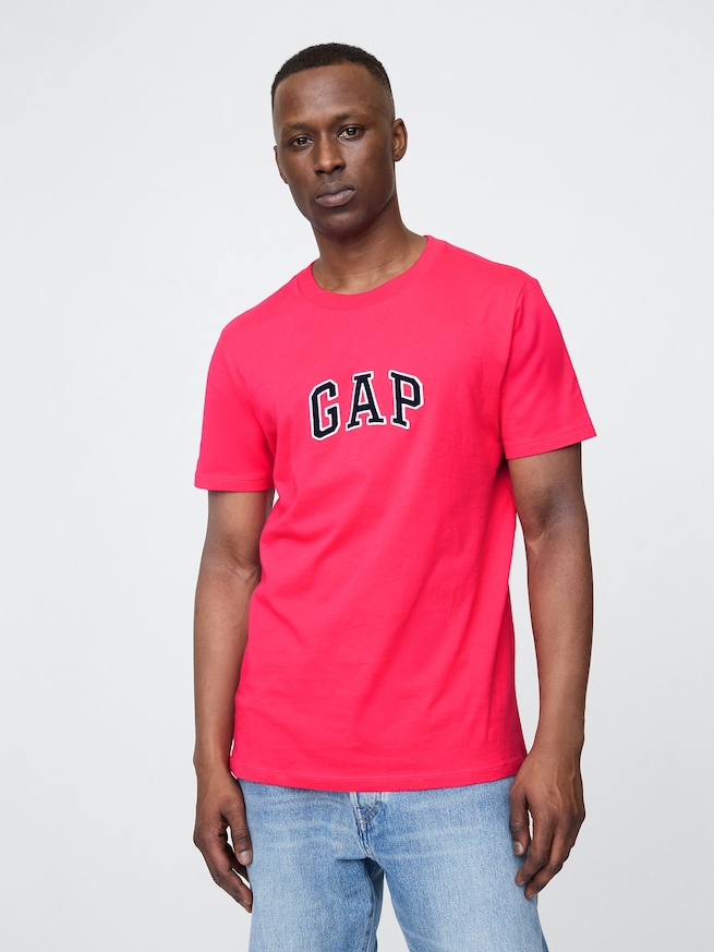 GAPアーチロゴTシャツ(ユニセックス)-0