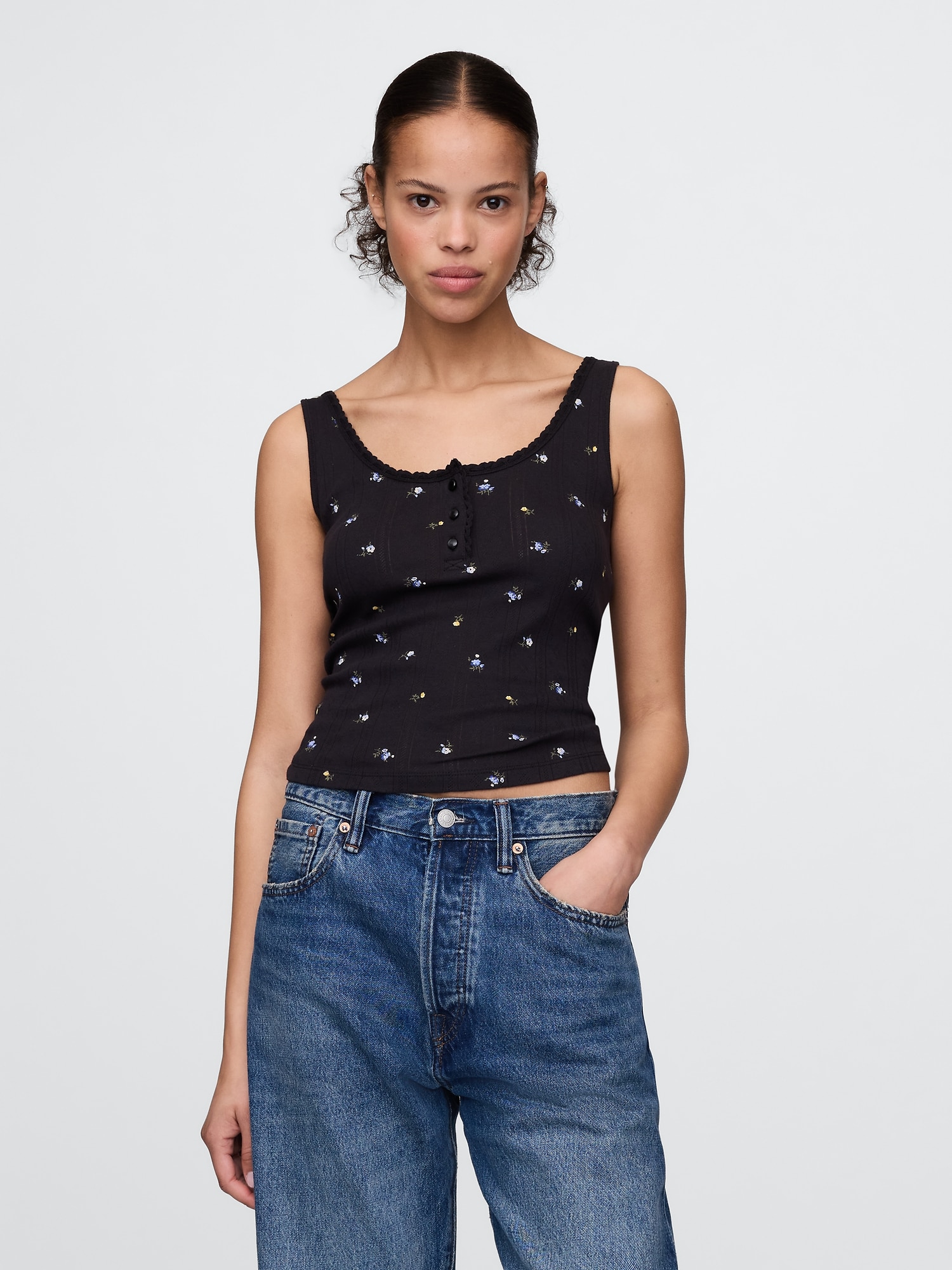 Gap ポインテール タンクトップ Gap ポインテール タンクトップ