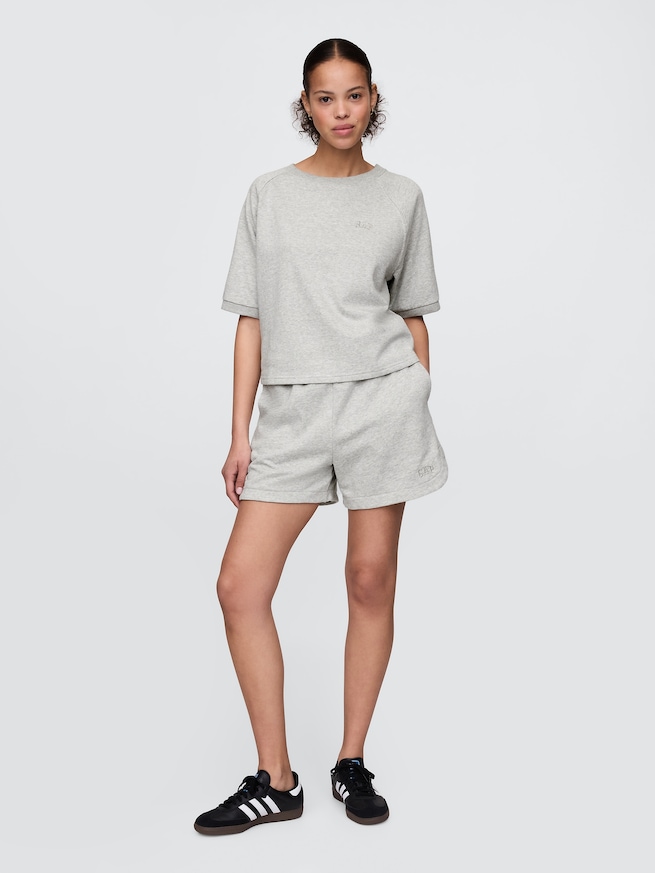 リラックス GAPロゴ テリーTシャツ-1