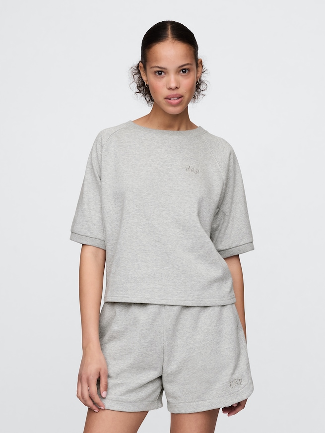 リラックス GAPロゴ テリーTシャツ-0