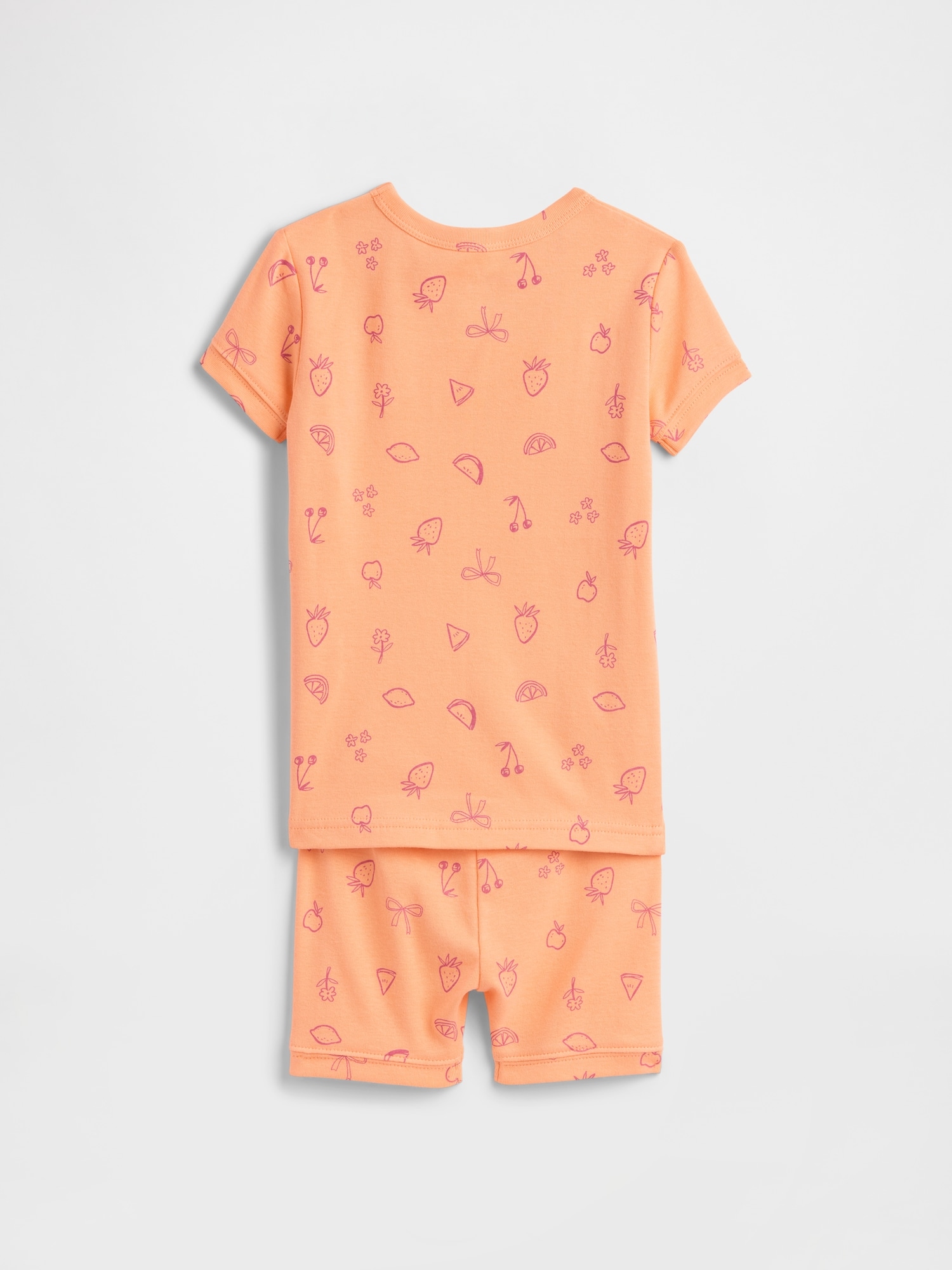 Kids & babyGap オーガニックコットン100% フルーツ パジャマセット-1