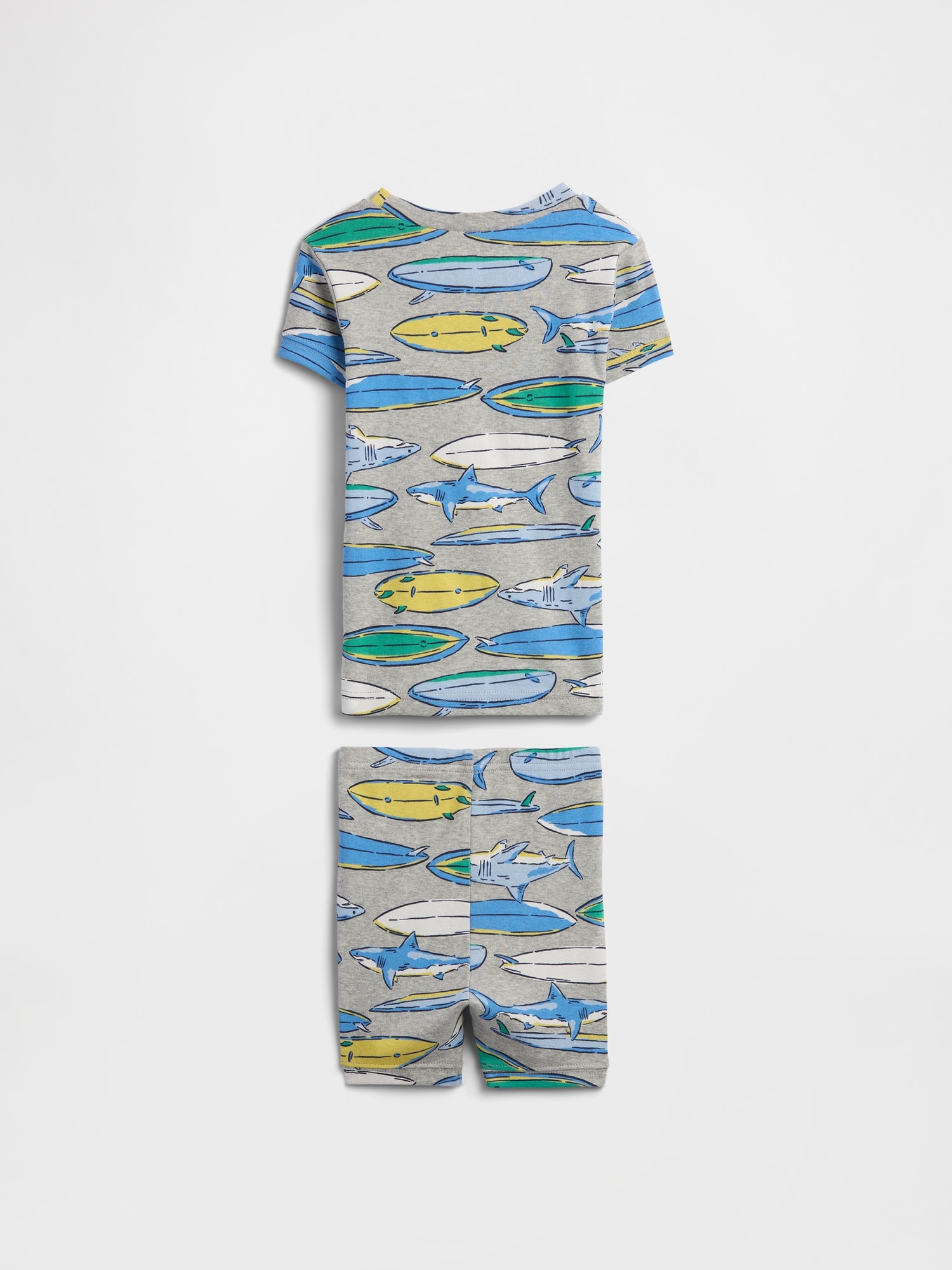 Kids & babyGap オーガニックコットン100% サーフシャーク パジャマセット-1