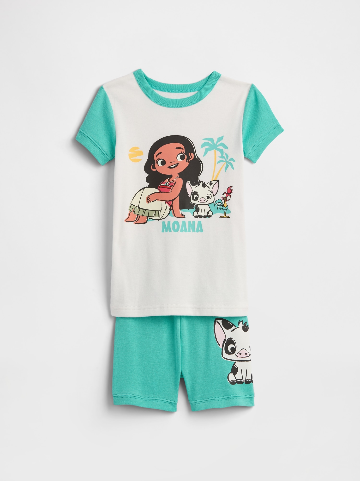 Gap babyGap × ディズニー モアナ オーガニックコットン100% パジャマセット Gap babyGap × ディズニー モアナ オーガニックコットン100% パジャマセット