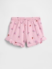 babyGap シャンブレー ラッフルフリル プルオンショートパンツ-1