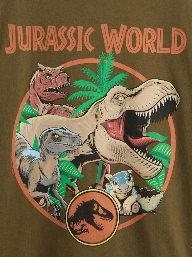 ヘビーウェイト オーガニックコットン グラフィックTシャツ (キッズ)-1