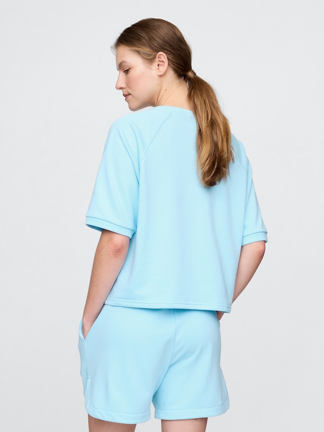 リラックス GAPロゴ テリーTシャツ-2