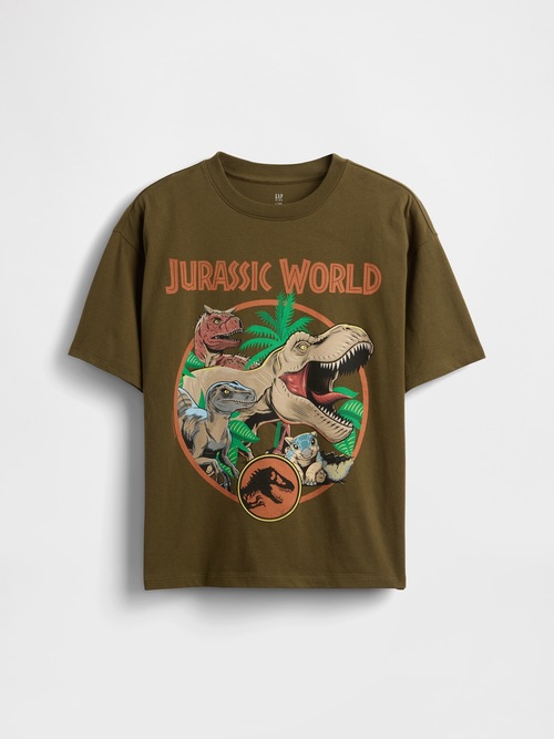 ヘビーウェイト オーガニックコットン グラフィックTシャツ (キッズ)
