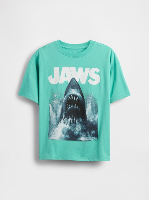 ヘビーウェイト オーガニックコットン グラフィックTシャツ (キッズ)