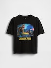 ヘビーウェイト オーガニックコットン グラフィックTシャツ (キッズ)-0