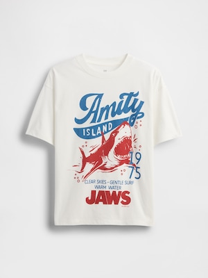 ヘビーウェイト オーガニックコットン グラフィックTシャツ (キッズ)